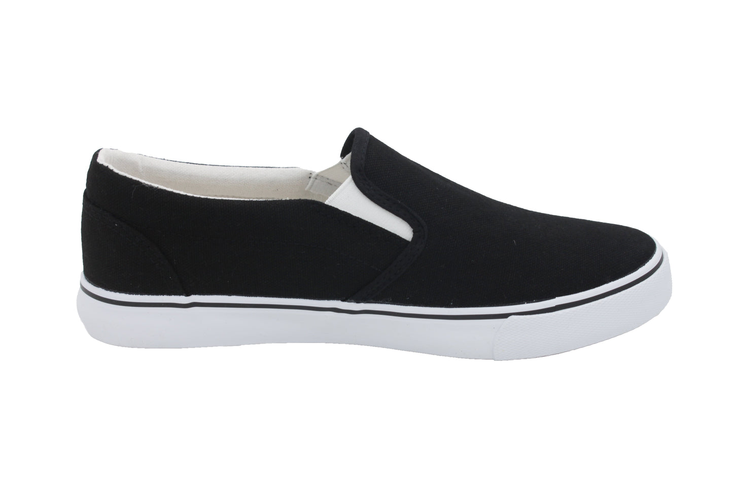 CAROLINA Low Top Slip On Canvas Sneakers