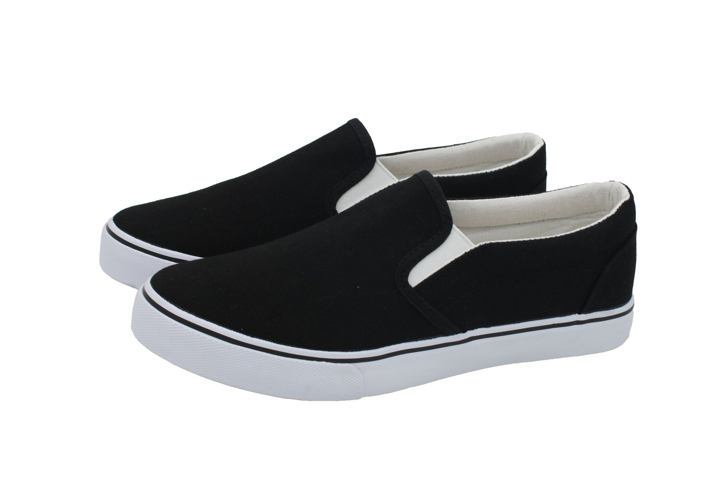 CAROLINA Low Top Slip On Canvas Sneakers