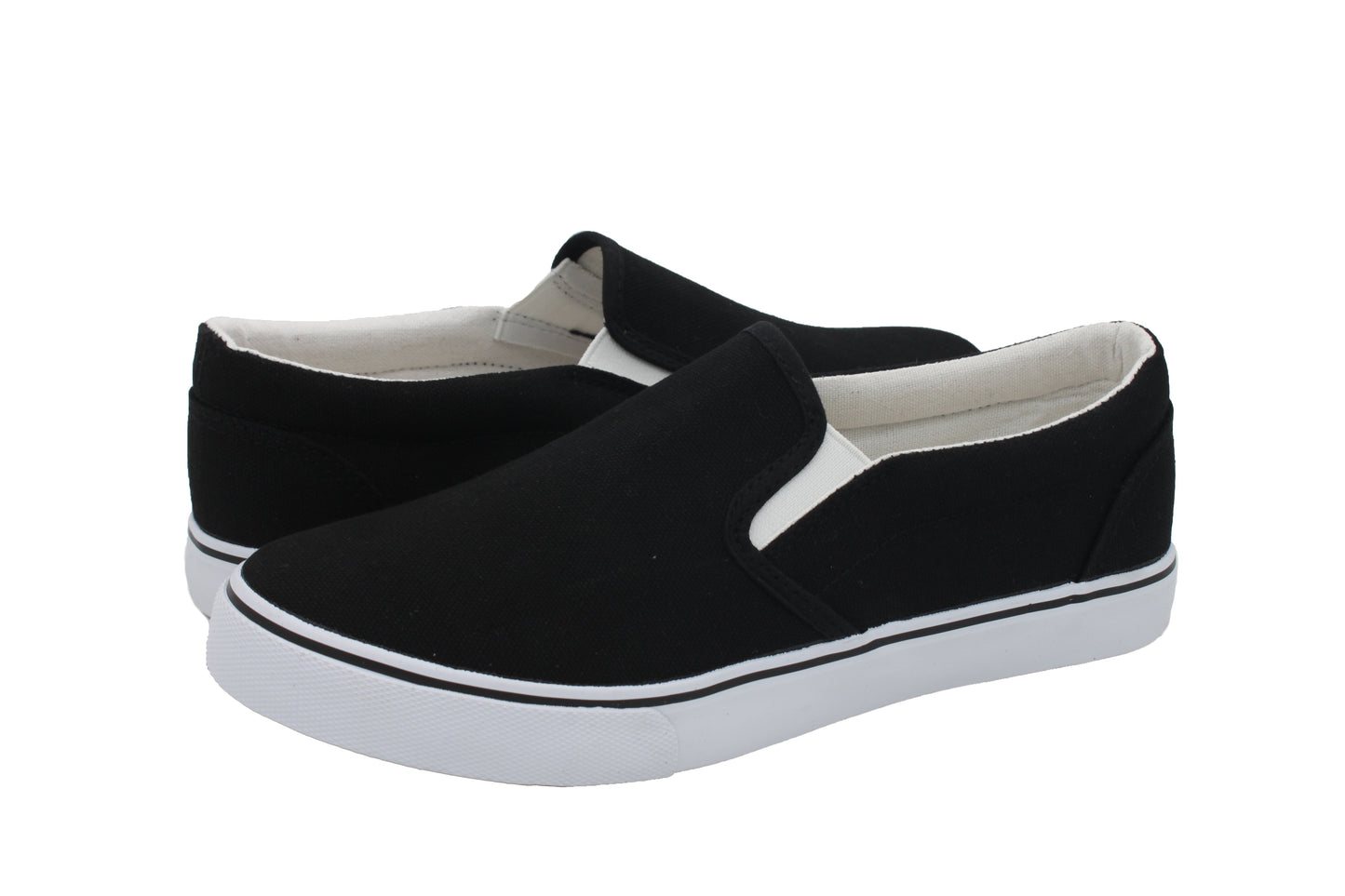 CAROLINA Low Top Slip On Canvas Sneakers