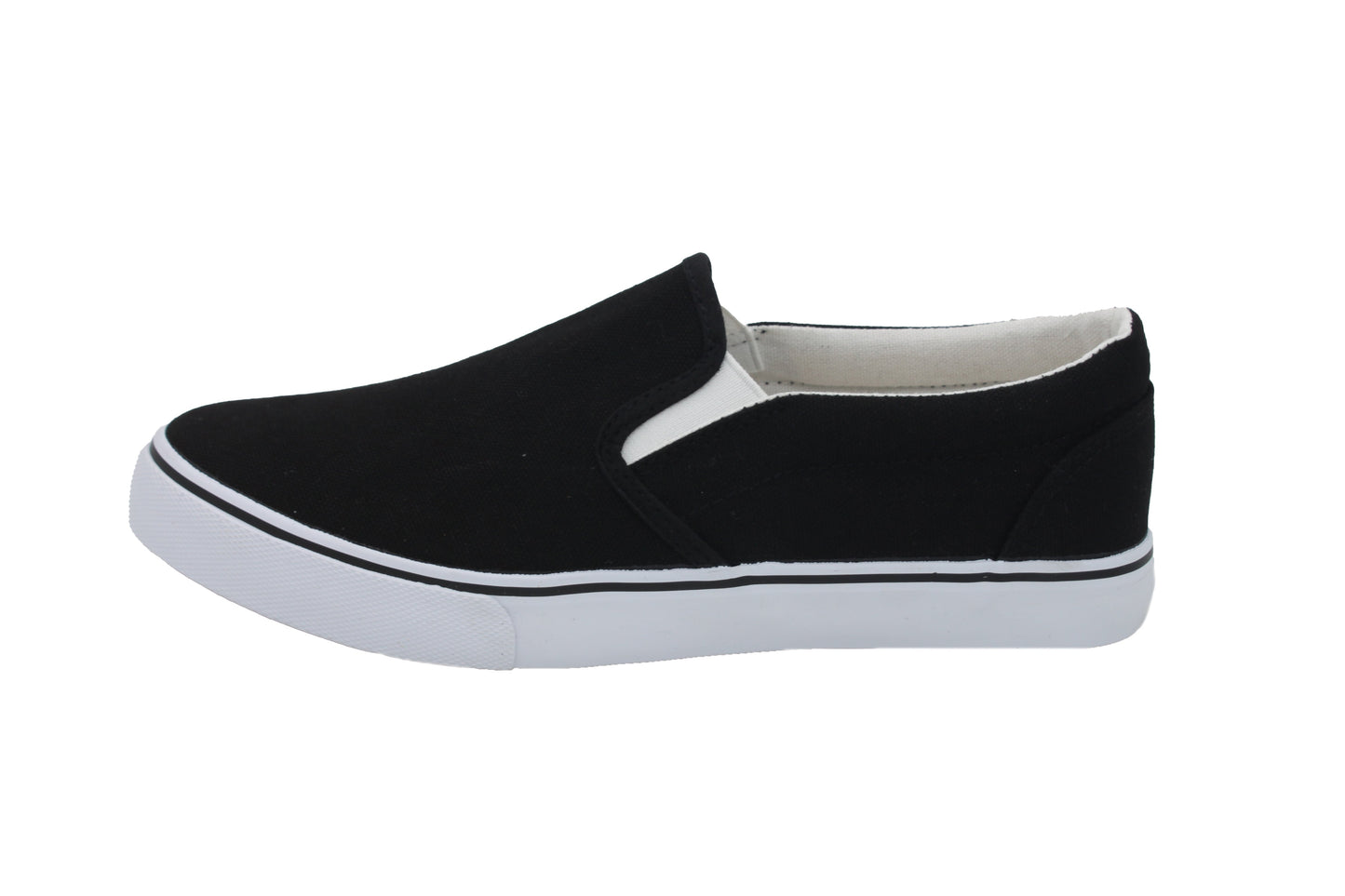 CAROLINA Low Top Slip On Canvas Sneakers