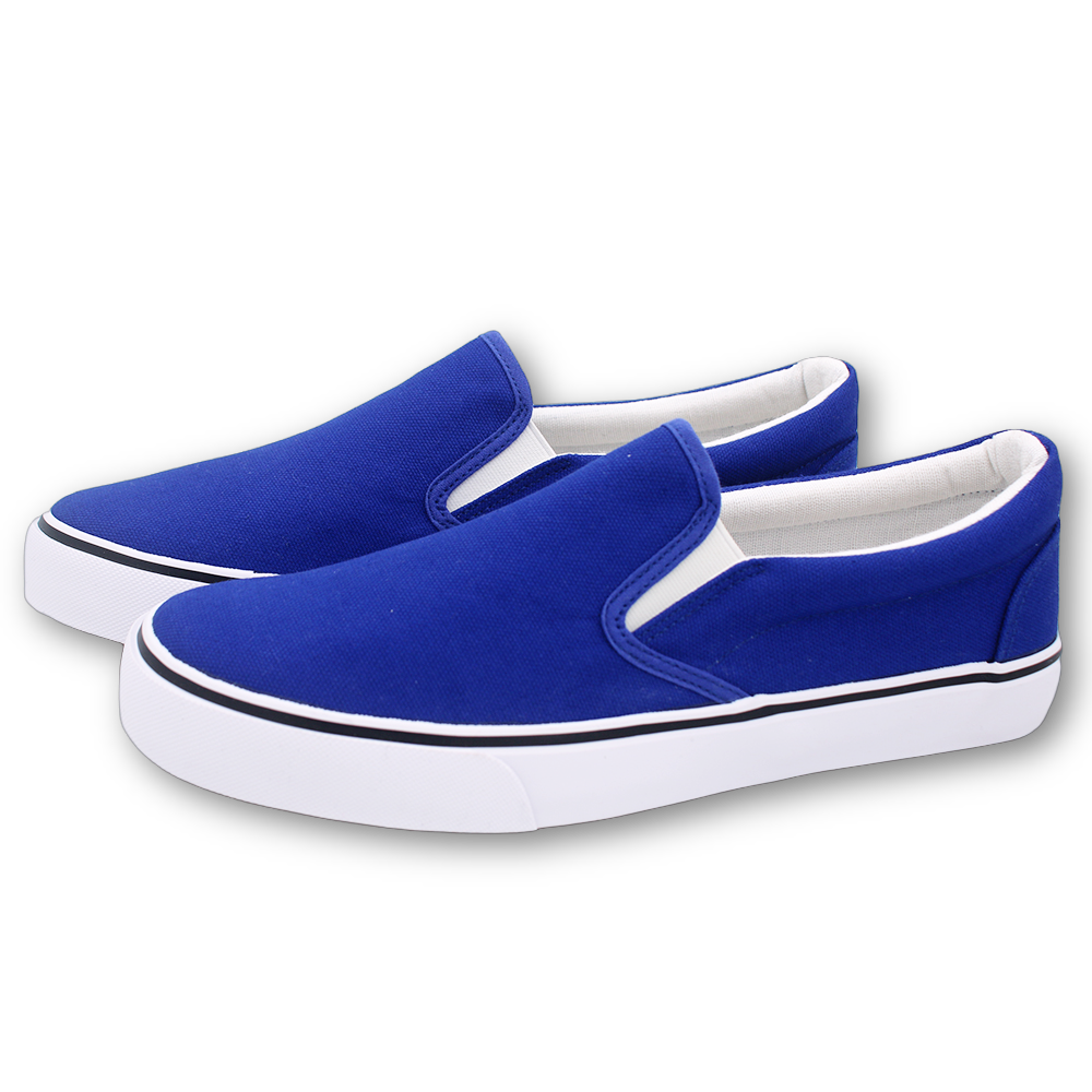 CAROLINA Low Top Slip On Canvas Sneakers