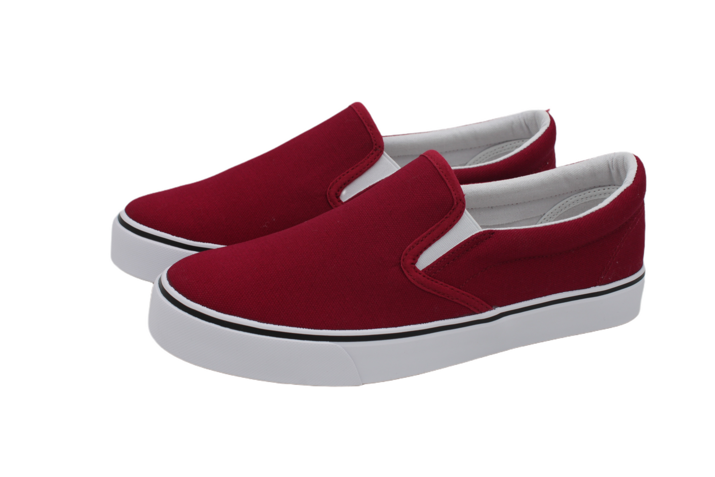 CAROLINA Low Top Slip On Canvas Sneakers