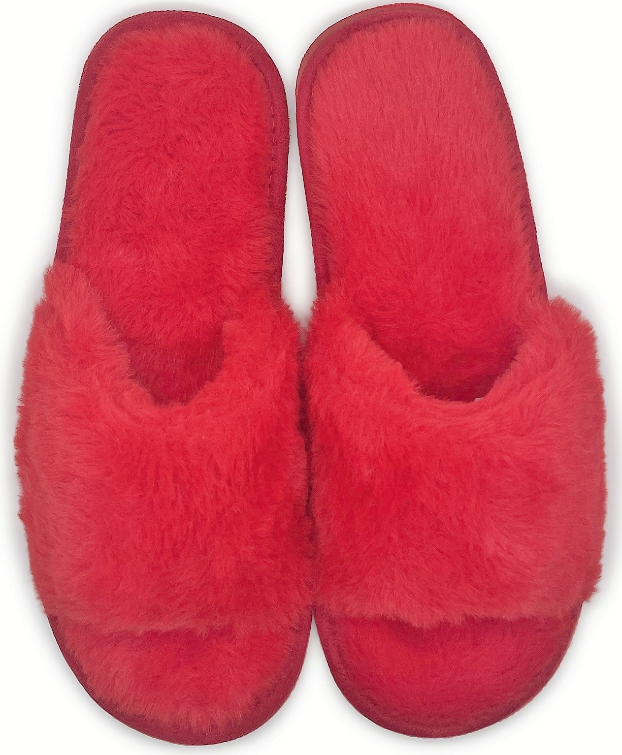 Women Comfy Fuzzy Home Slipper Slides