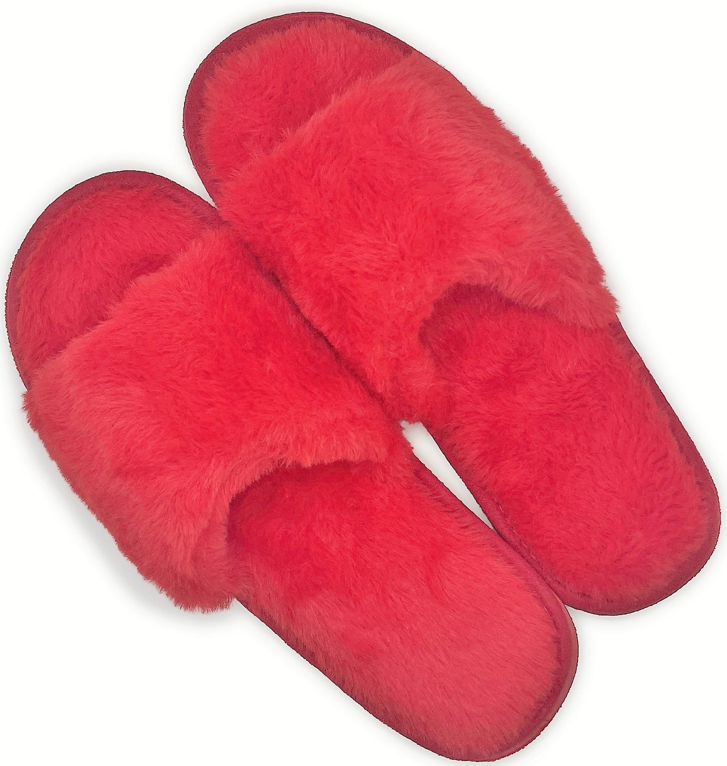 Women Comfy Fuzzy Home Slipper Slides