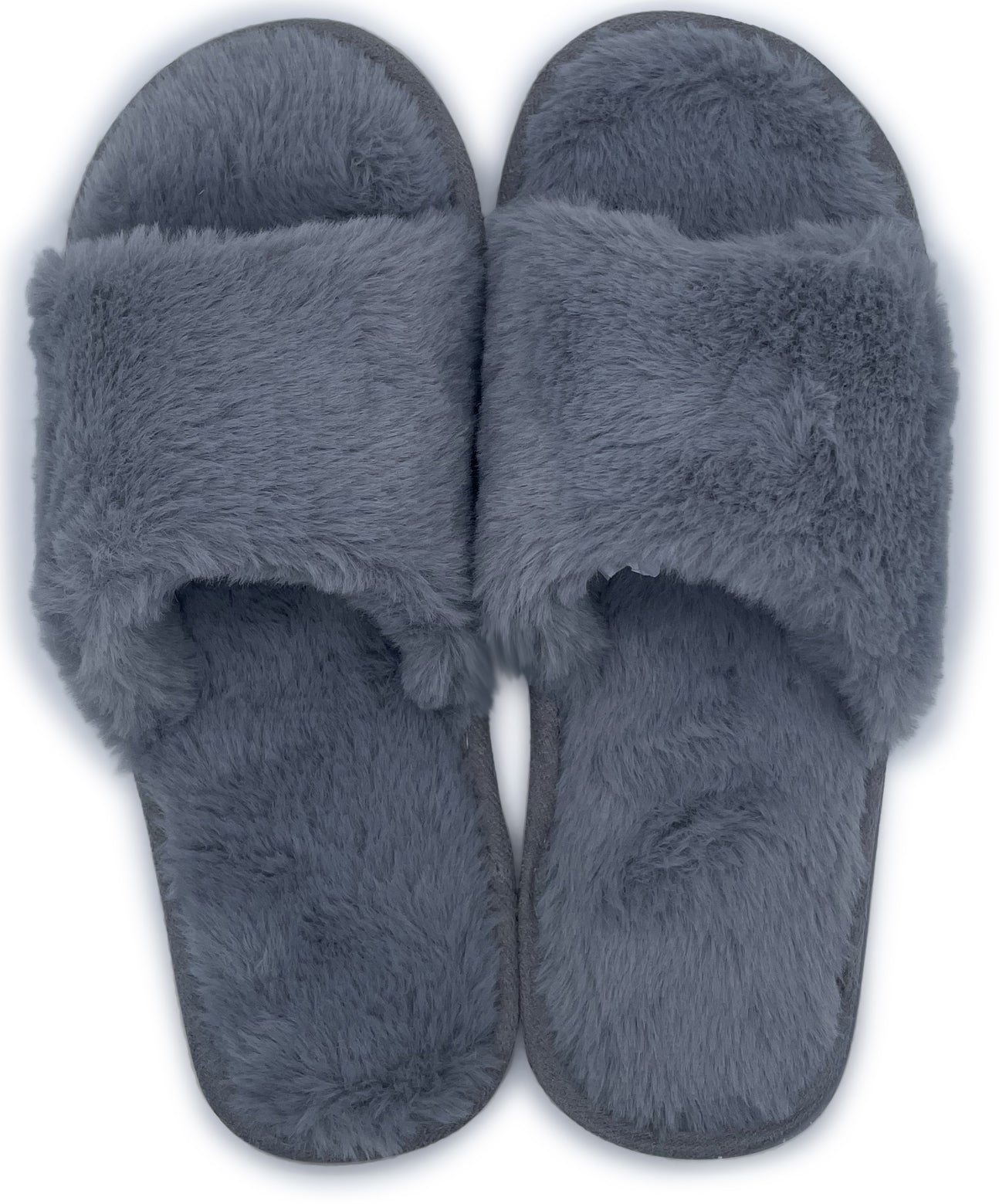 Women Comfy Fuzzy Home Slipper Slides