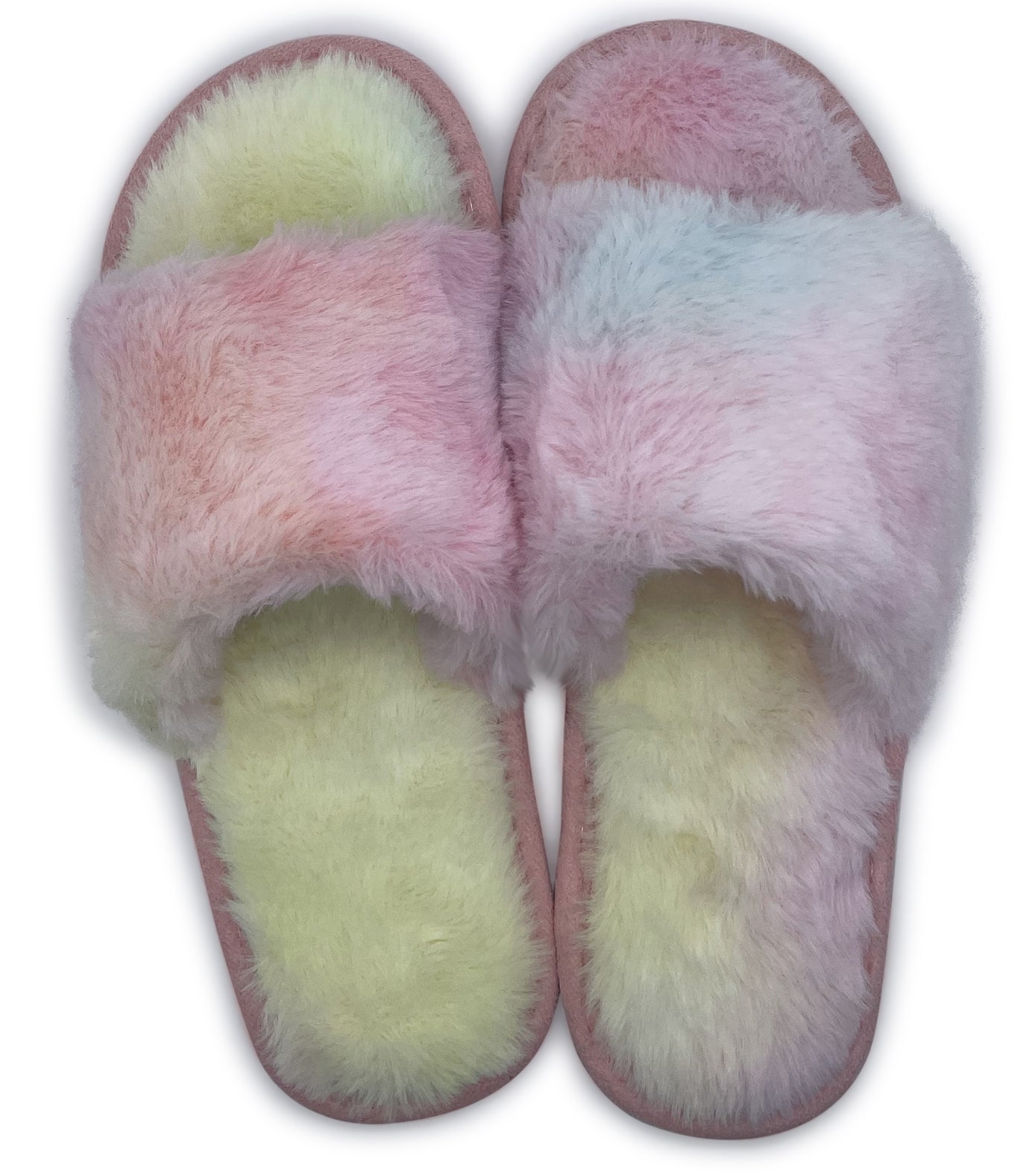 Women Comfy Fuzzy Home Slipper Slides