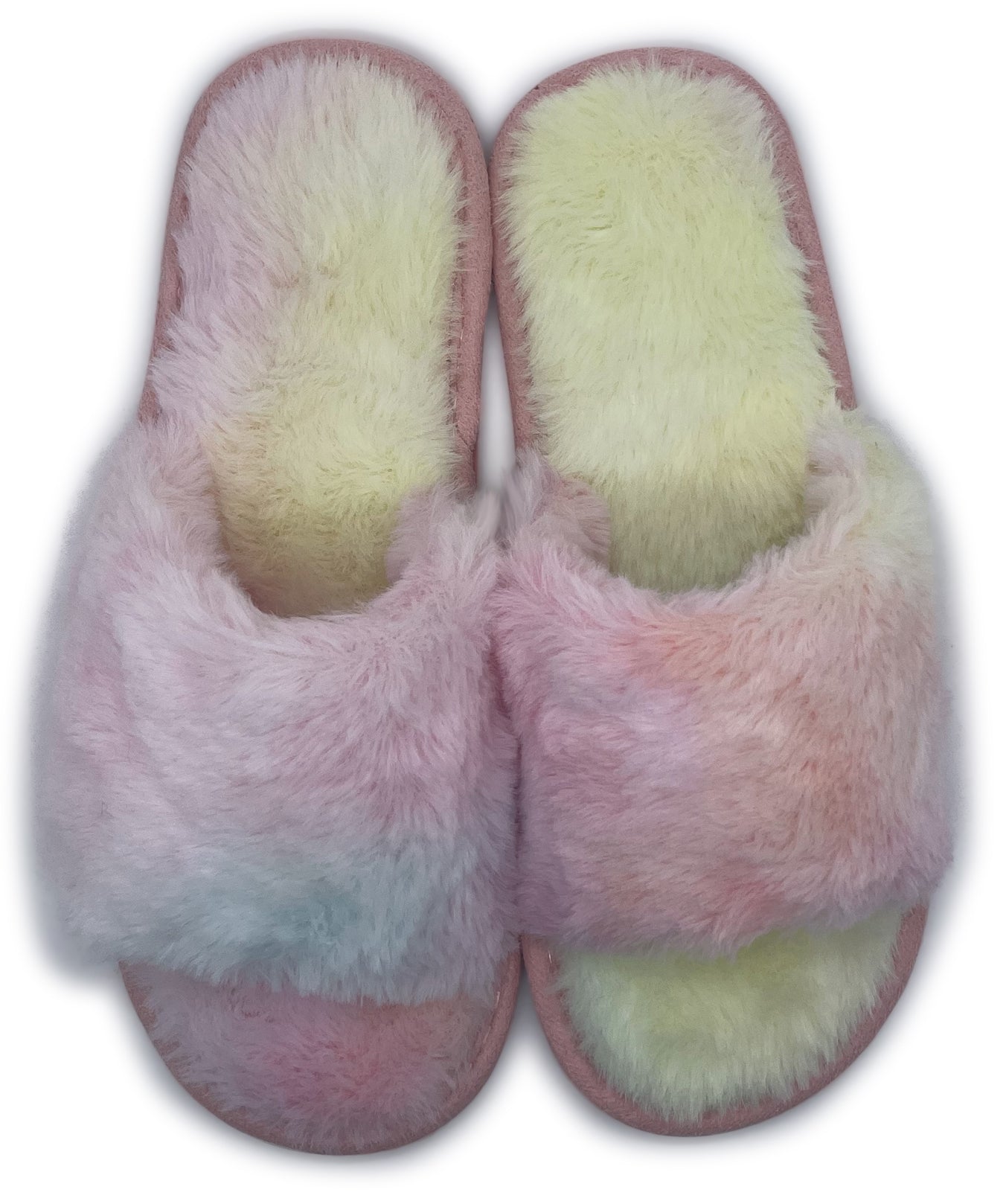 Women Comfy Fuzzy Home Slipper Slides