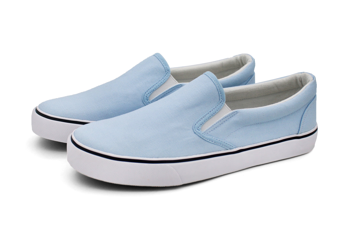 CAROLINA Low Top Slip On Canvas Sneakers