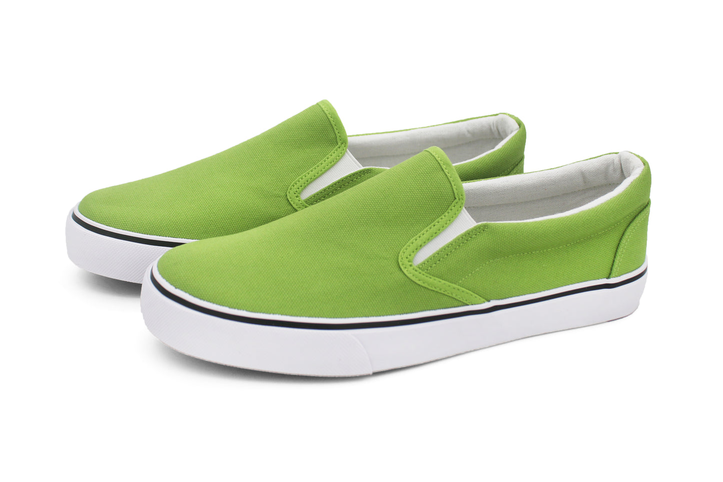 CAROLINA Low Top Slip On Canvas Sneakers