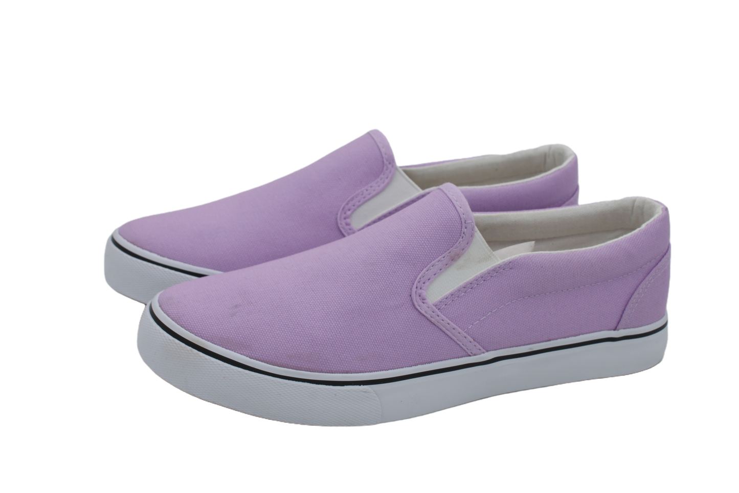 CAROLINA Low Top Slip On Canvas Sneakers