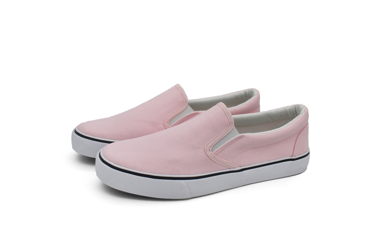 CAROLINA Low Top Slip On Canvas Sneakers