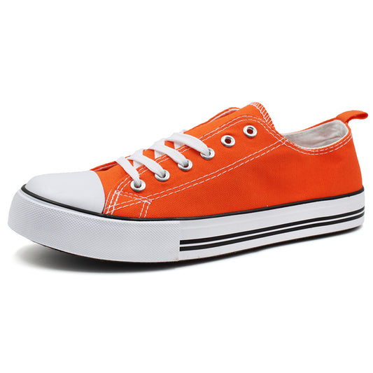 Orange Cap Toe Sneaker