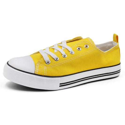 Yellow Cap Toe Sneaker