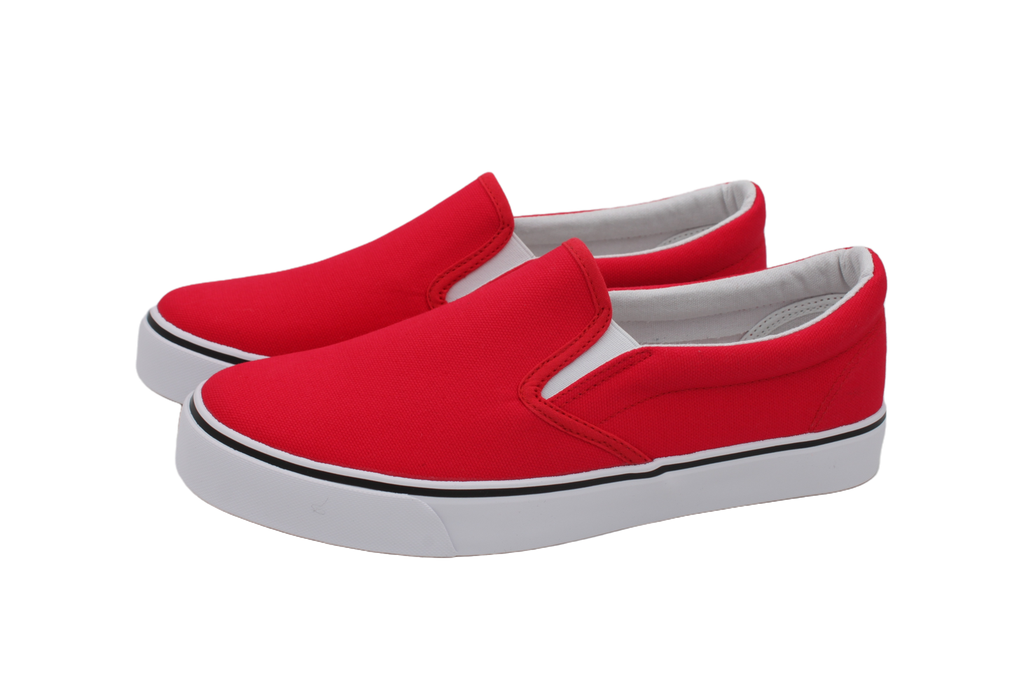 CAROLINA Low Top Slip On Canvas Sneakers