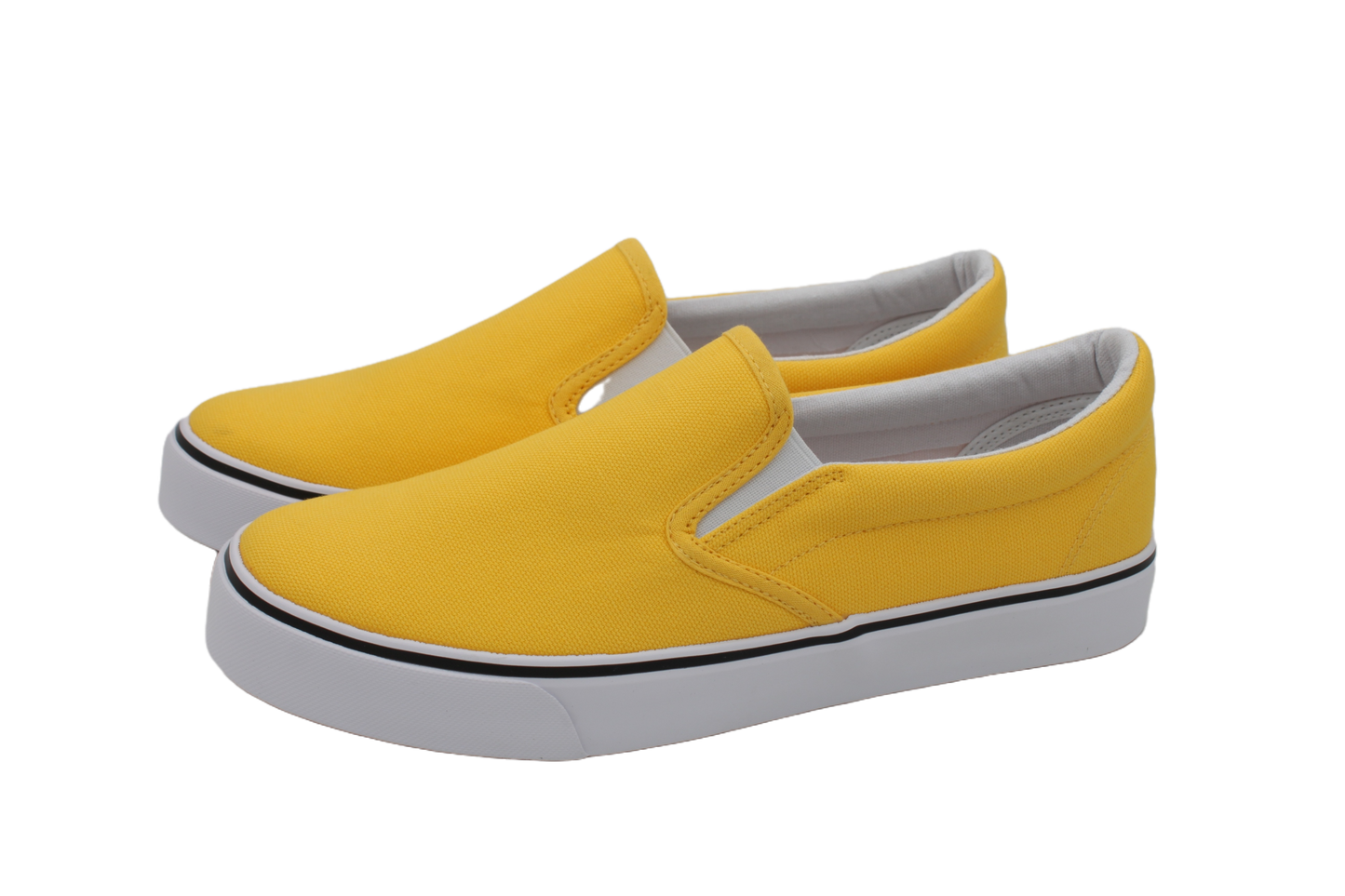 CAROLINA Low Top Slip On Canvas Sneakers